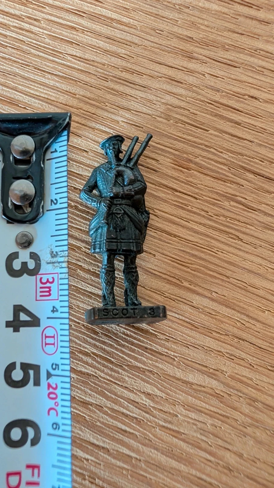 figurine metal plomb kinder jogador gaita escocesa scots kilt 4cm – photo 9